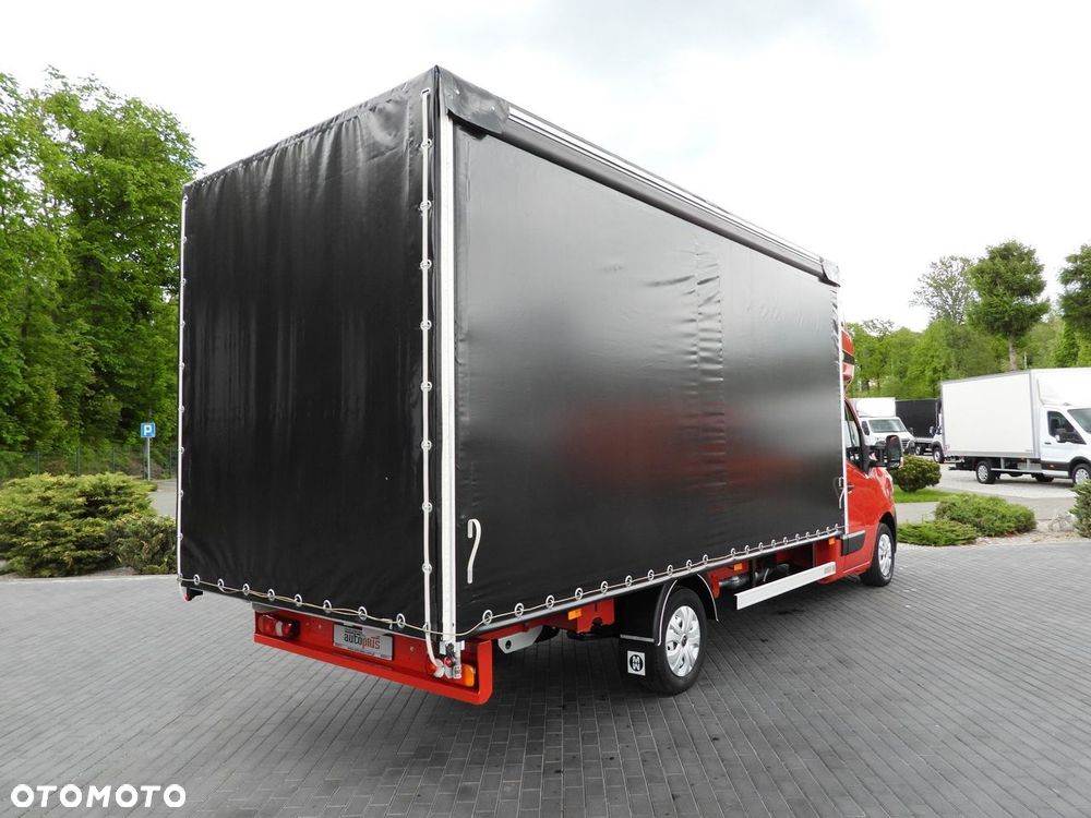 Renault MASTER  PLANDEKA 10 PALET WEBASTO TEMPOMAT LEDY PNEUMATYKA KLIMATYZACJA  165KM - 4