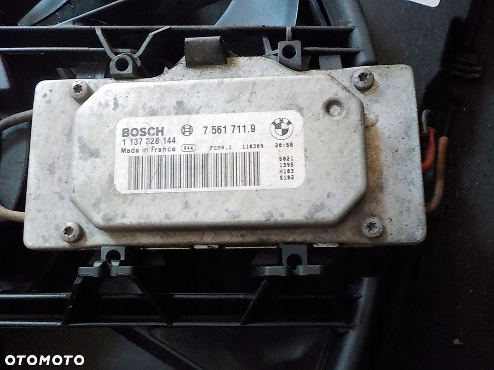 BMW 1 (E87) 2.0 D ORG WENTYLATOR MODUŁ CHŁODNICY 1137328144 - 4