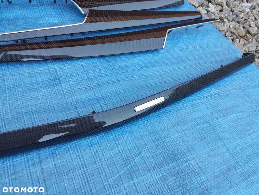 Audi SQ5 Q5 80A Dekory Listwy Ozdobne CARBON Carbonowe 2020r - 3