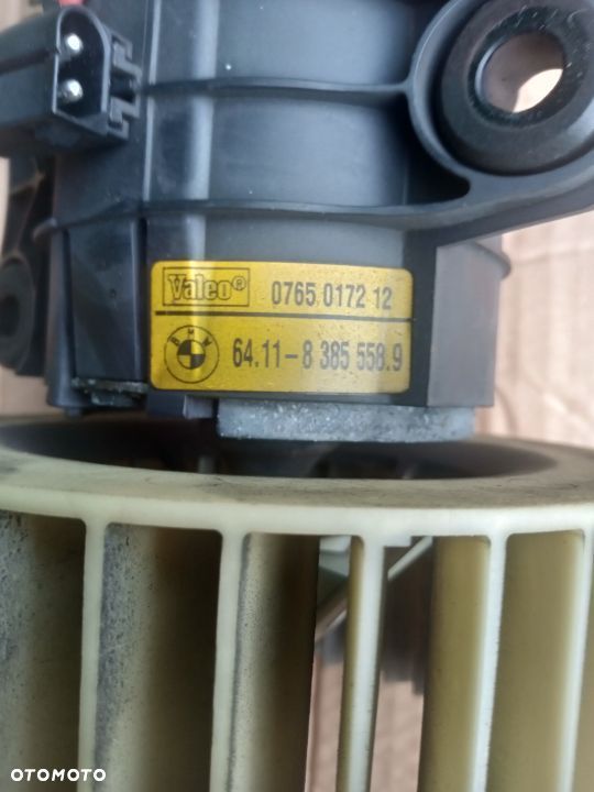 BMW E39 E53 WENTYLATOR DMUCHAWY NAGRZEWNIC 8385558 - 2