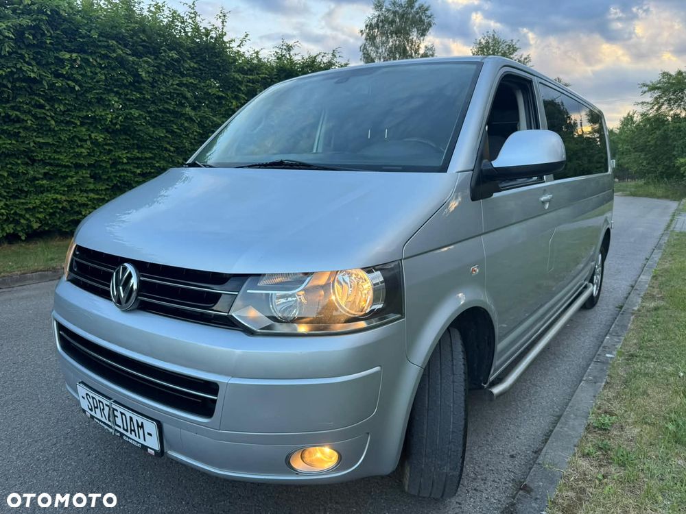 Volkswagen TRANSPORTER T5 L2H1 LIFT DŁUGI Klima Navi Dubel Kabina Brygadówka Pdc Rury Hak Serwis - 24