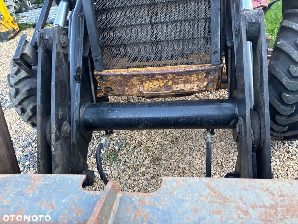 Caterpillar CAT 428D 2005r 4x4 koparko ładowarka teleskop widły rekin - 7