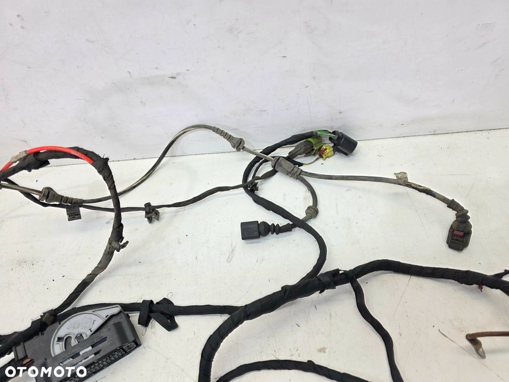 WIĄZKA PRZEWODY PODŁUŻNICY FARTUCHA XENON ABS AUDI Q7 4M LEWY PRZÓD - 8