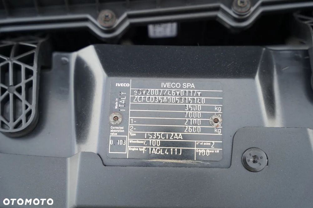 Iveco DAILY 35-140 / WYWROTKA ALUMINIOWA / BRYGADÓWKA / BLIŹNIAK / MANUAL / SPROWADZONY / EURO 6 - 37