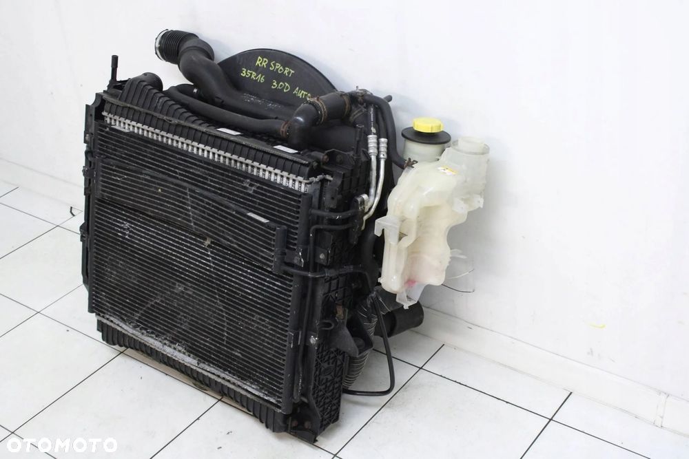 KOMPLET CHŁODNIC WENTYLATOR RANGE ROVER SPORT L320 2005R- 3.0 D AUTOMAT - 2