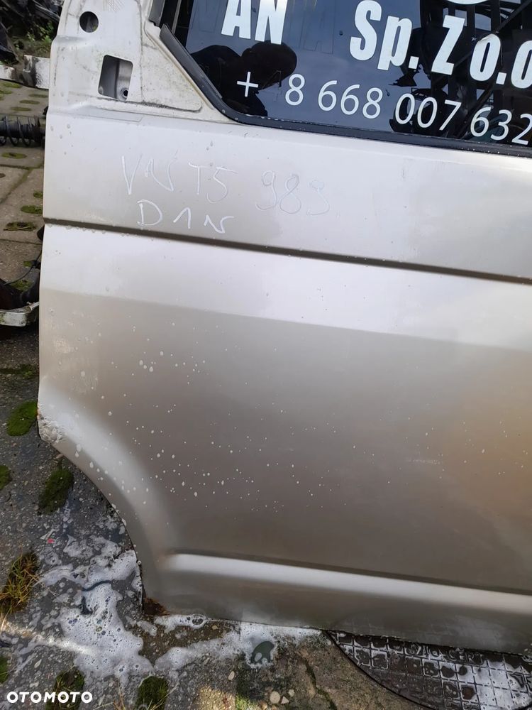 VW TRANSPORTER T5 DRZWI LEWE PRZEDNIE LEWY PRZÓD - 3