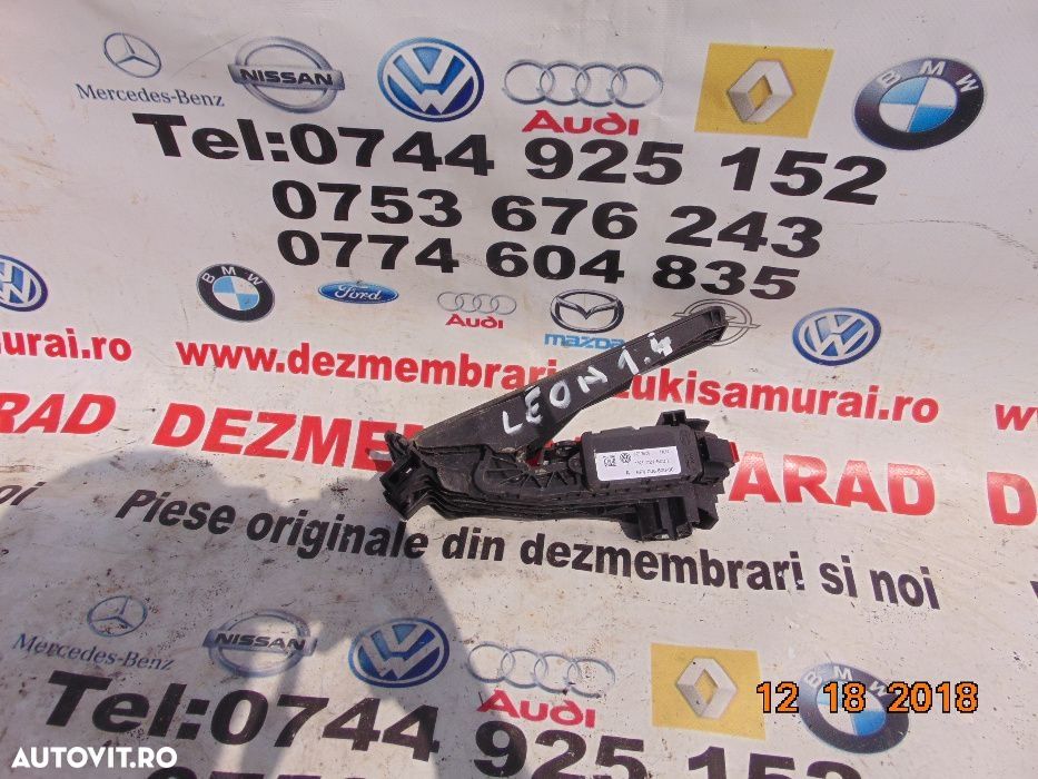 Pedala acceleratie Seat Leon 2006-2012 VW Golf 5 Octavia 2 Passat b6 - 2