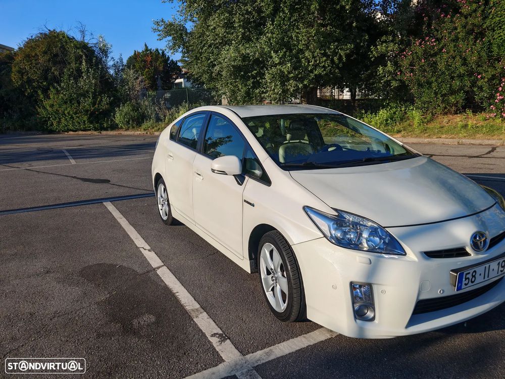 Toyota Prius 1.8 Premium+Pele+GPS - 7