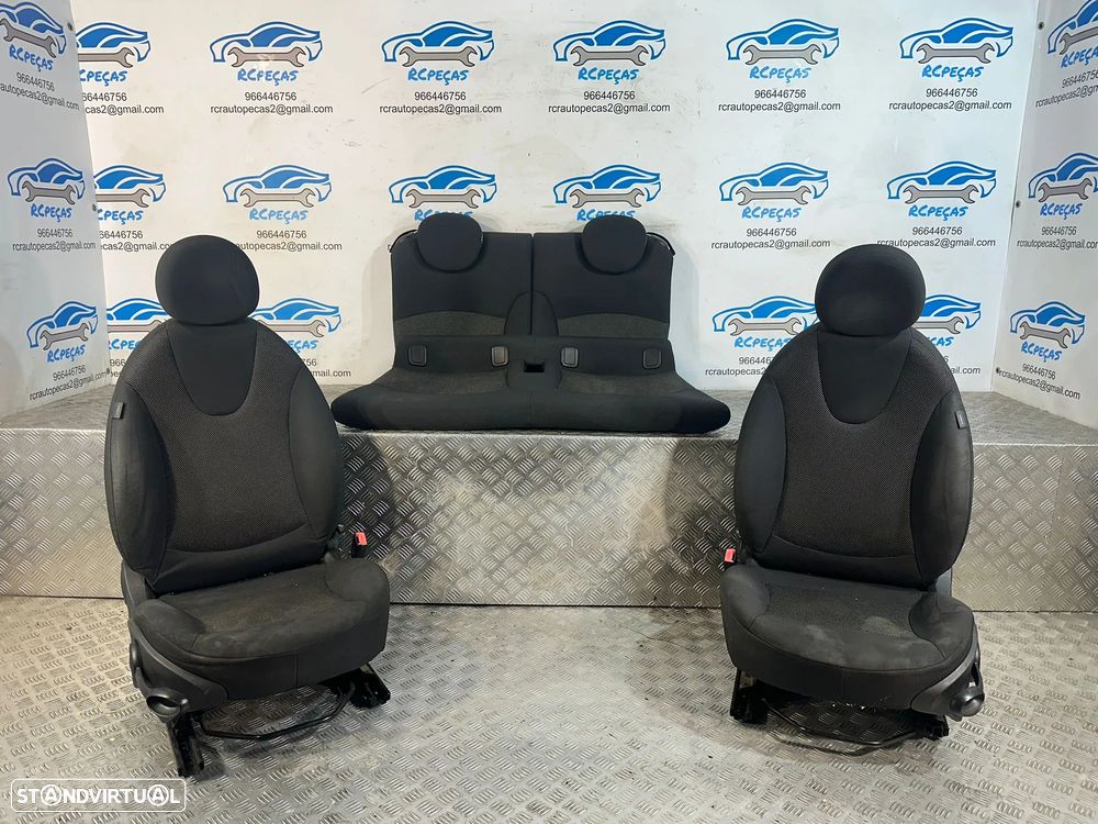 Conjunto Bancos Originais Tecido Mini Cooper One R57 Cabrio 2006 - 2012