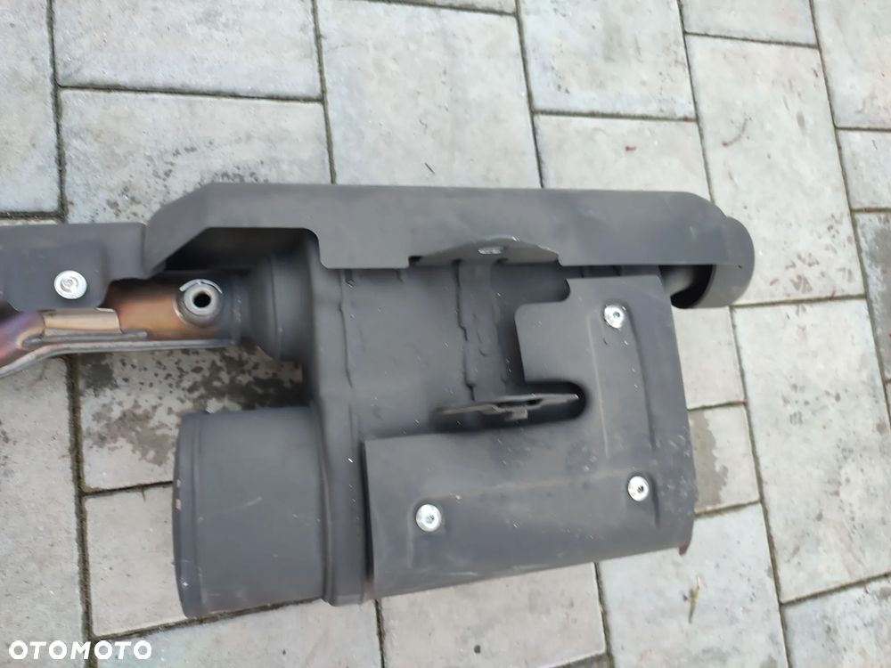 Tłumik, wydech, kolektor, osłona wydechu Kawasaki EN 650 Vulcan - 9