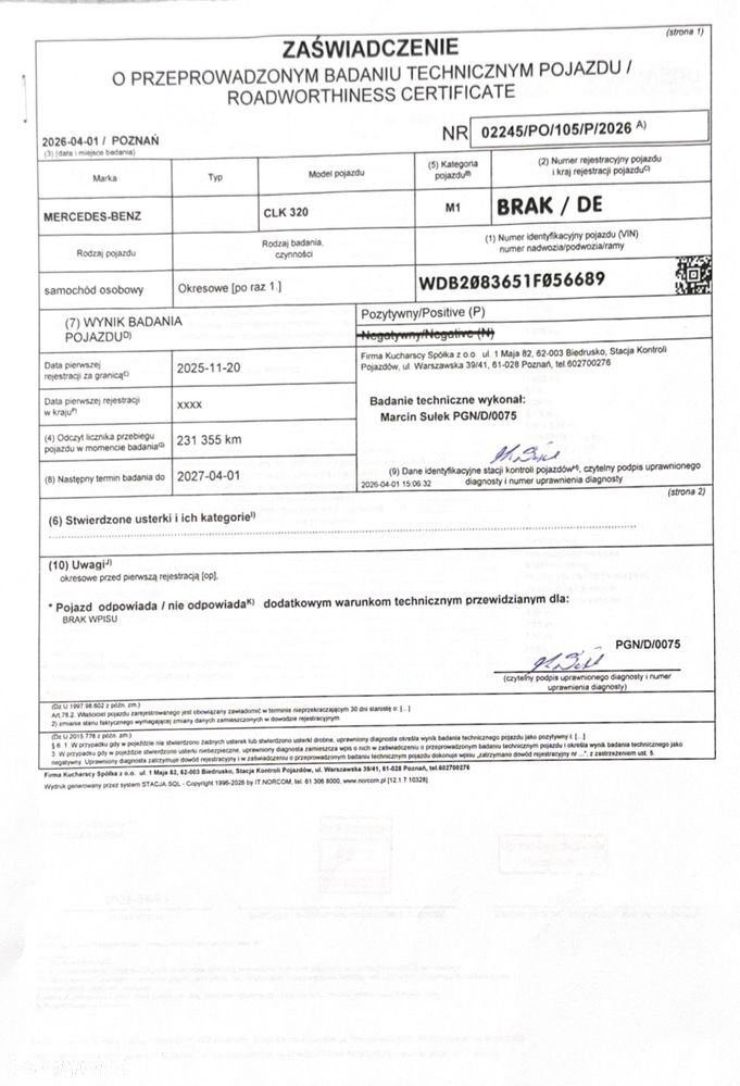 Mercedes-Benz CLK - 25