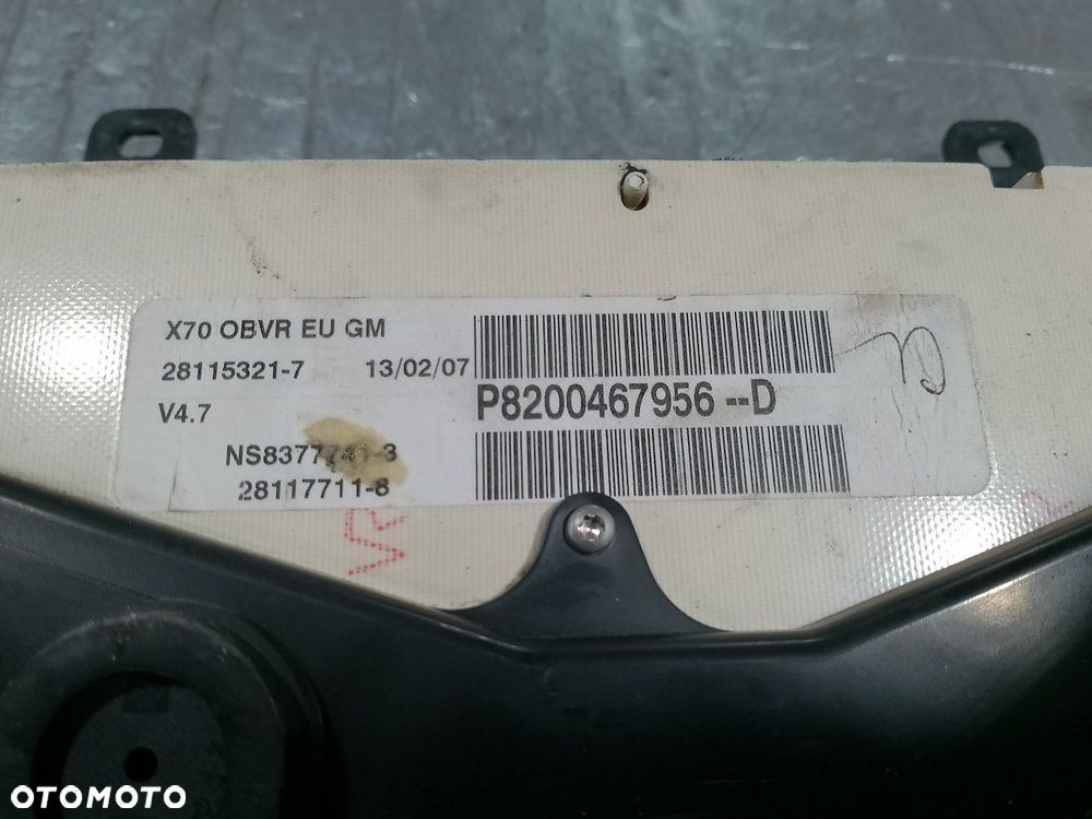 LICZNIK OPEL MOVANO A 8200467956 2.5 DCI - 2