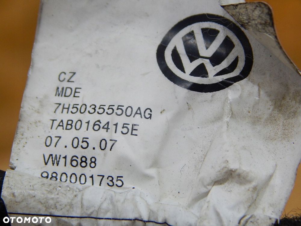 vw t5 multivan instalacja wiązka anteny radia 7h5035550aa 7h5035550ag - 4
