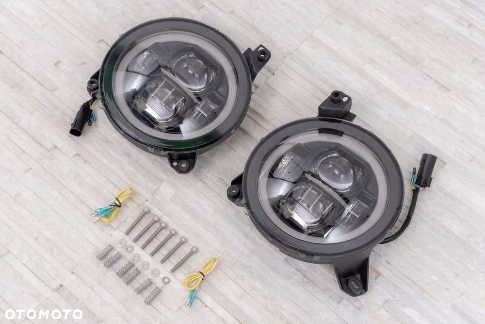 lampy przednie led 9 jeep wrangler jl 2018+ - 9