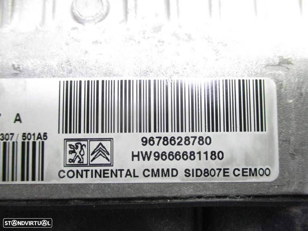 CENTRALINA MOTOR UCE PEUGEOT 308 2011 -9678628780 - 4