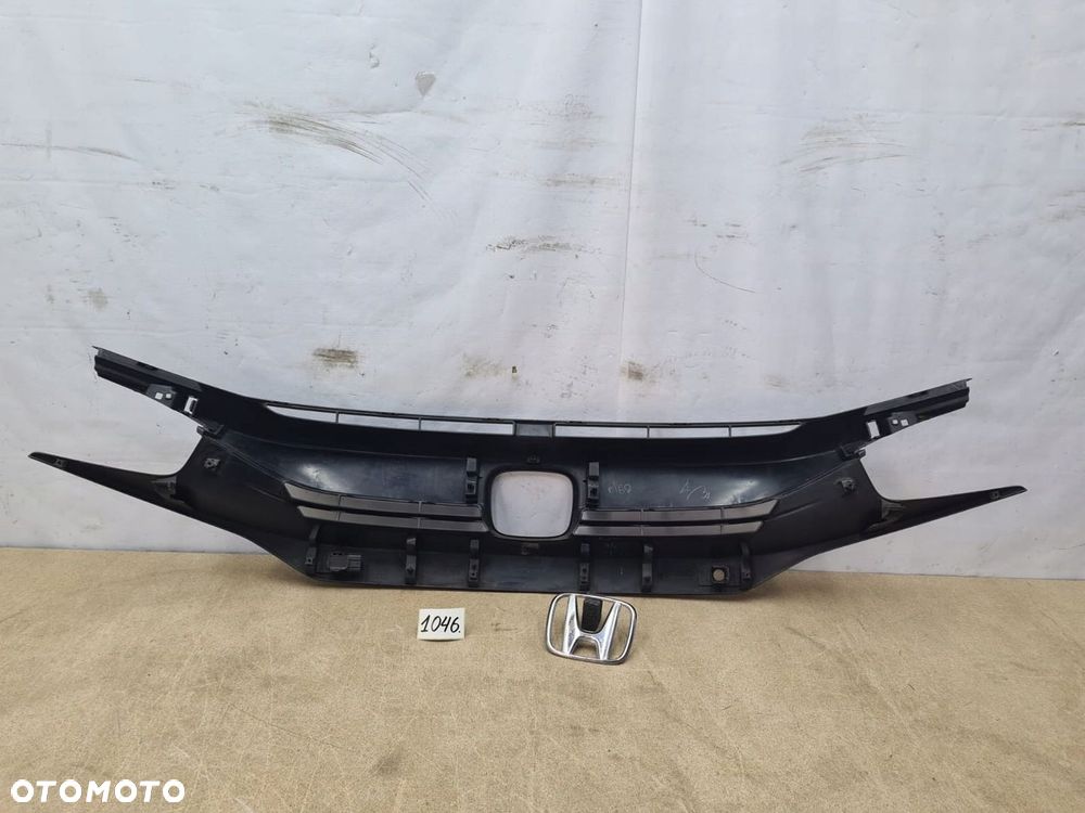 Honda Civic X atrapa grill PDC emblemat - 7