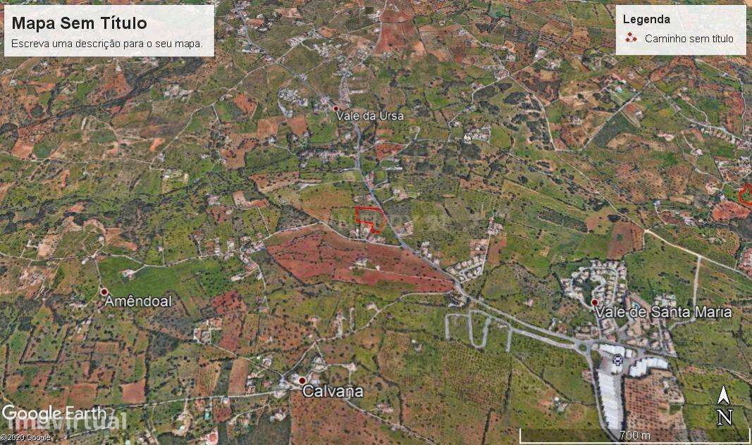 Terreno rústico com 9430,5 m2, situado entre a Guia e Albufeira na est - Grande imagem: 3/10