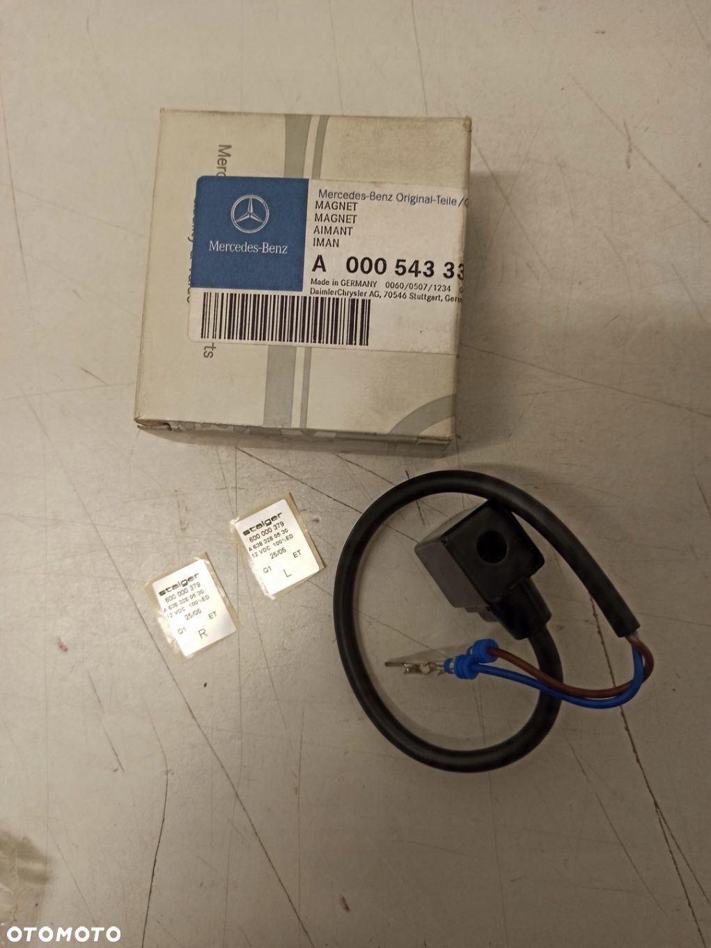 ELEKTROZAWÓR MAGNES MERCEDES VITO A0005433385 - 1