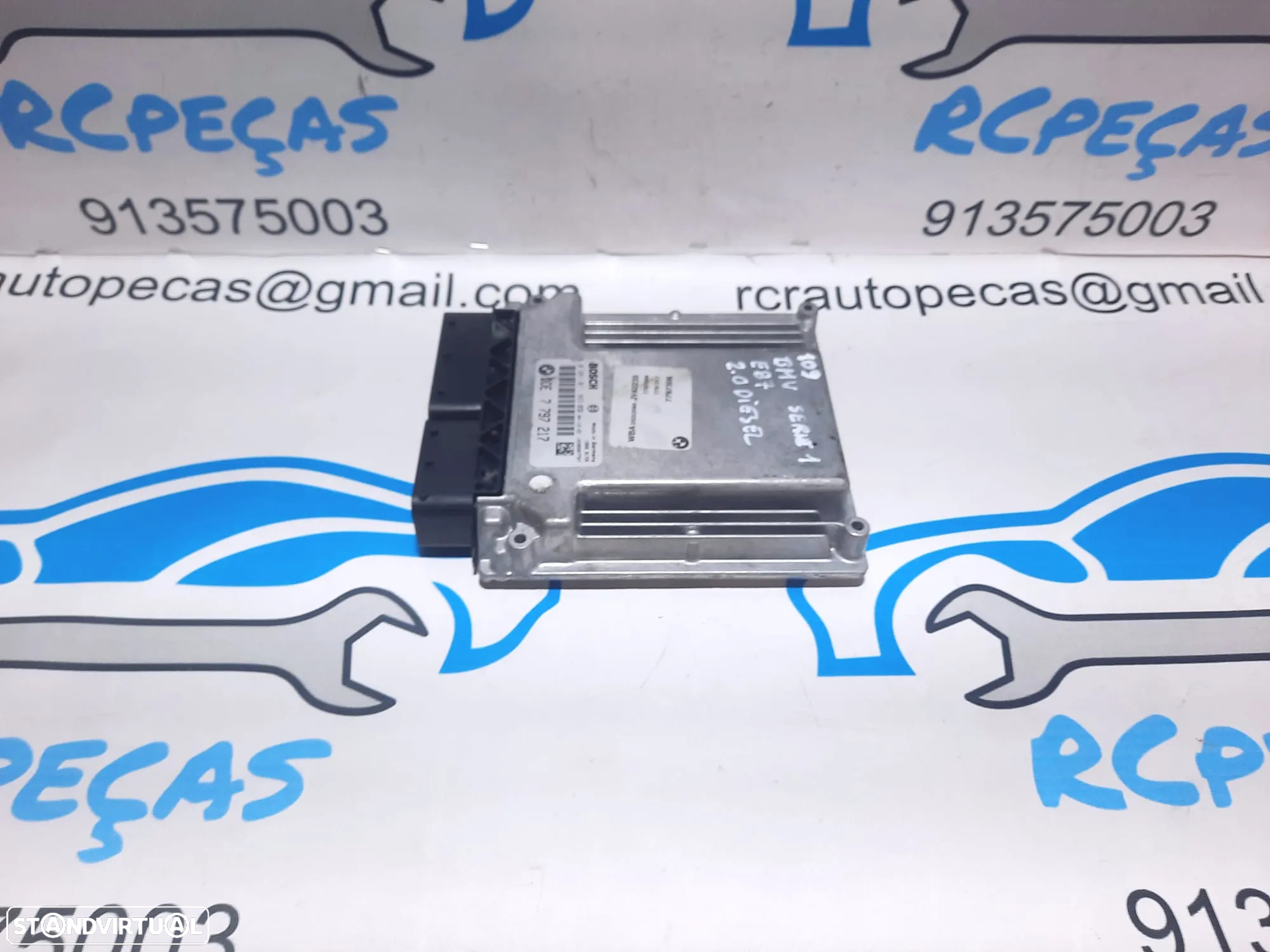 CENTRALINA ECU MOTOR BMW SERIE 1 E87 2.0D 16V 163CV M47D20 204D4 0281011963 13617797217 7797217 DDE7797217 SERIE 1 E81 E82 COUPE E88 CABRIO - 2