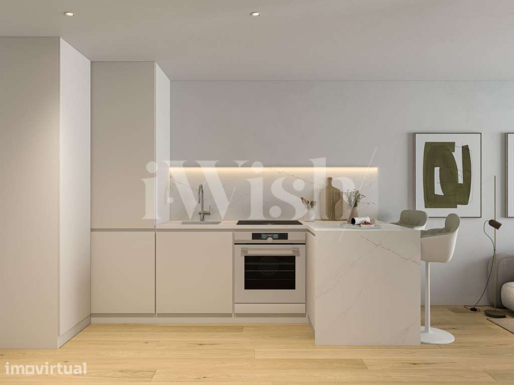 T2 Duplex com 2 Estacionamentos + Piscina, Ginásio e Jardim Última ... - Grande imagem: 3/16