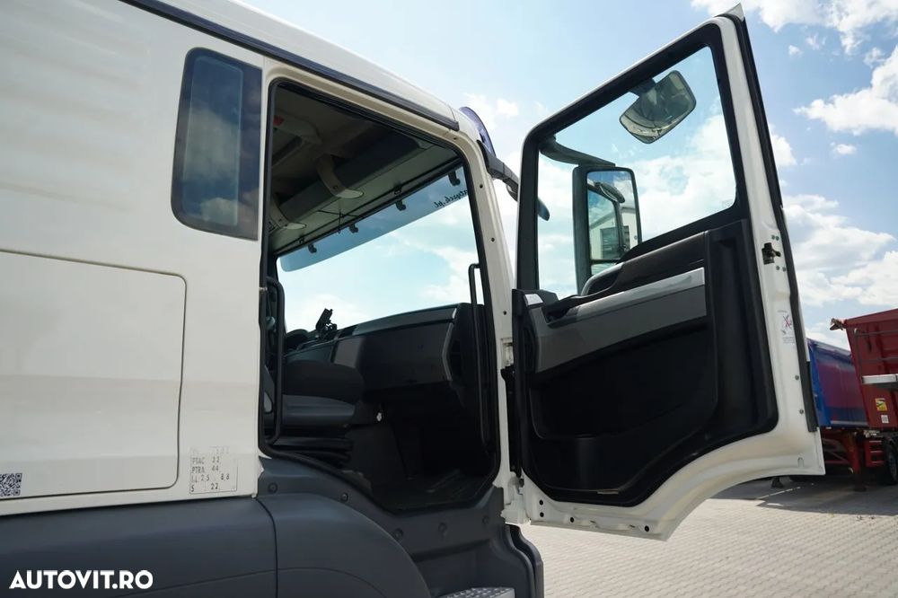 MAN TGS 35.360 / 8x4 / BASCULĂ DUBLĂ / HYDROBORTA / BORDMATIK / EURO 5 - 37