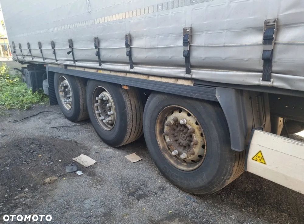 Krone SD naczepa firanka uszkodzona - 7