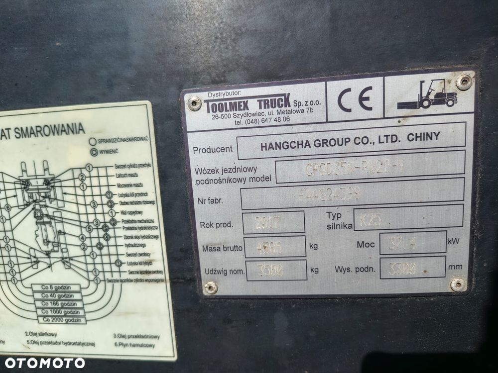 Hangcha CPQD35N-RW22-Y - 7