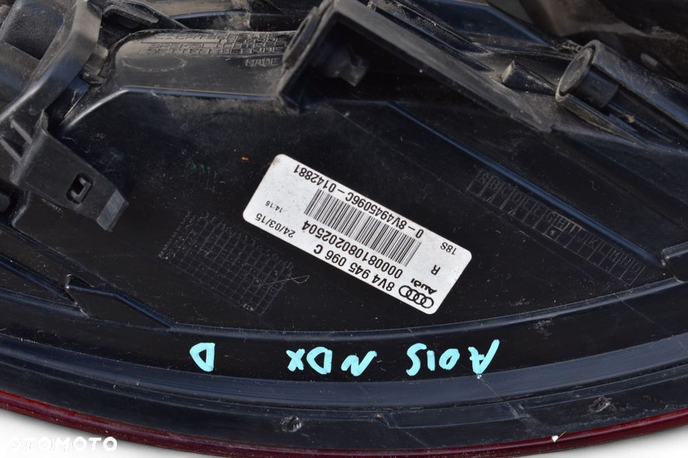 Lampa Prawy Tył AUDI A3 8V SPORTBACK 5D 2013-2016R EU 8V4945096C - 9