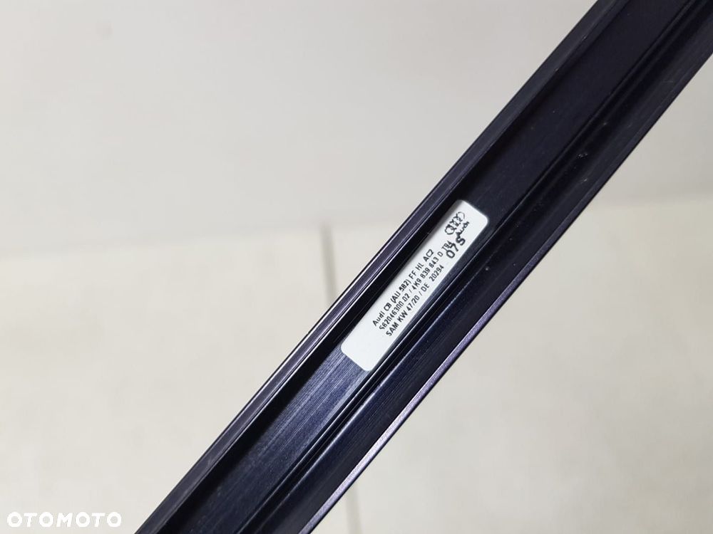 LISTWA GÓRNA DRZWI AUDI A6 C8 AVANT KOMBI 4K 4K9839643D 18-24 LEWA TYLNA LEWY TYŁ - 4