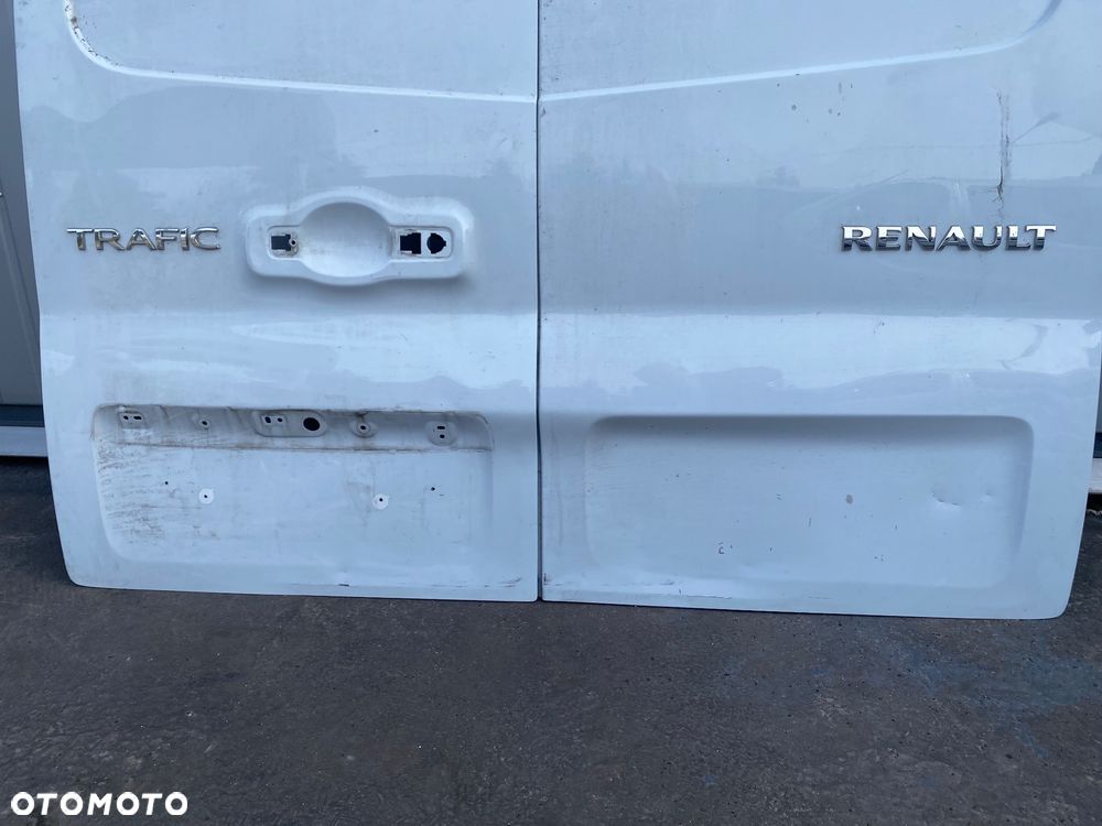 RENAULT Trafic 3 III lift  4 IV OPEL Vivaro B Fiat talento  DRZWI LEWE PRAWE tylne tylnie LEWY PRAWy TYŁ skrzydłowe skrzydło skrzydełka PEŁNE BLASZAK FURGON komplet drzwi tylnych - 7