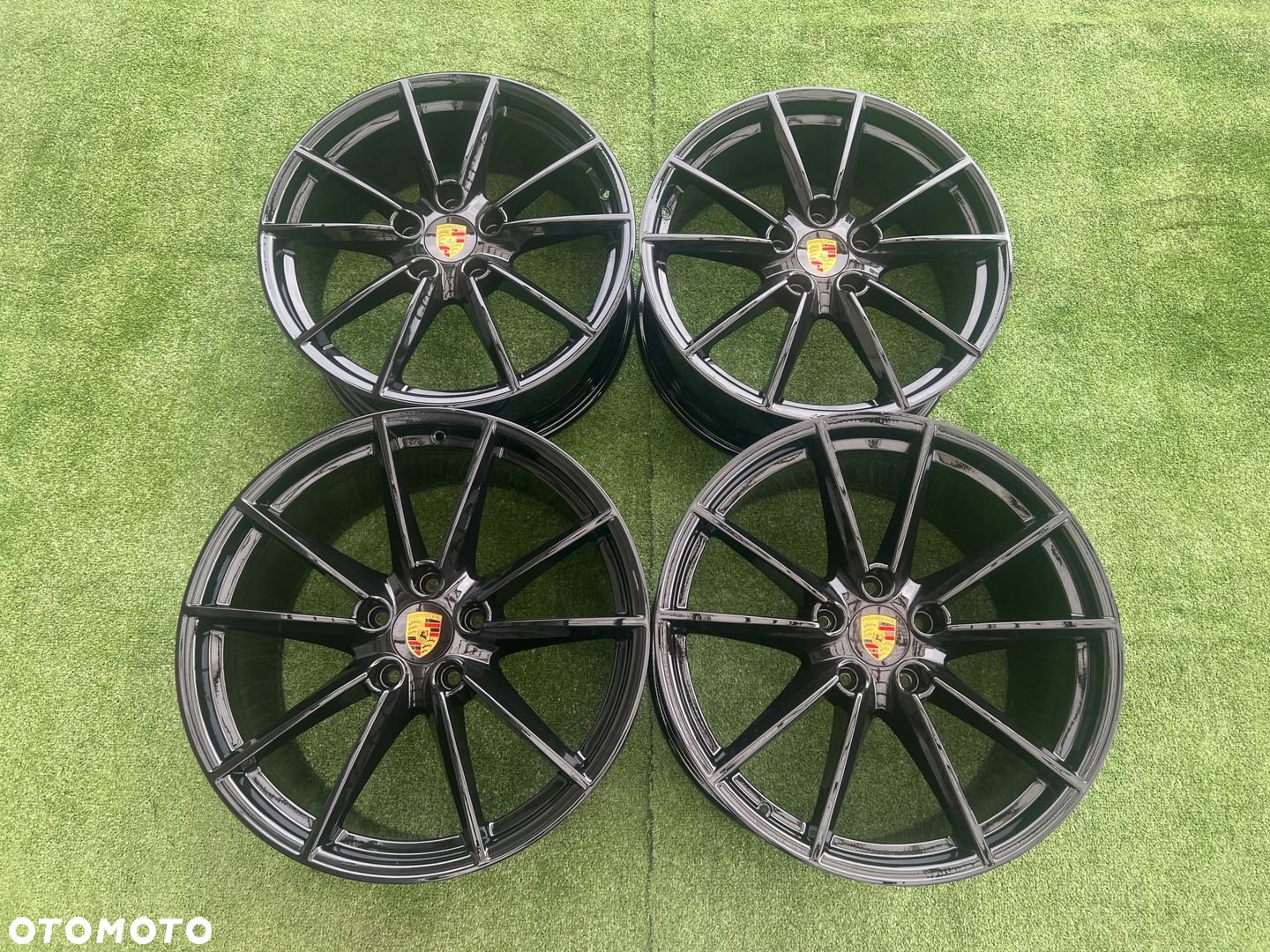 KOMPLET FELG FELGI ALU PORSCHE CARRERA 911 992 20 21 ORYGINALNE - 3