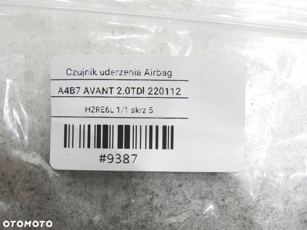 SENSOR UDERZENIOWY PRZÓD AUDI A4 B7 - 7