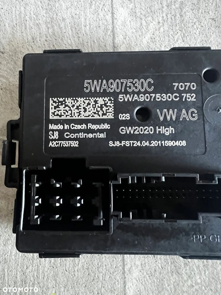 STEROWNIK GATEWAY VW SKODA 5WA907530C - 2
