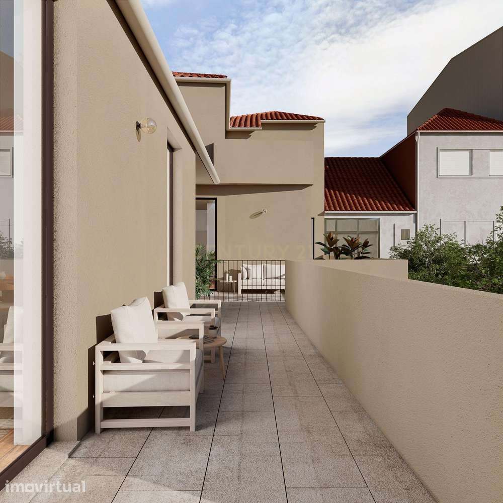 Praça Exército Libertador | T2 com terraço | Empreendimento Novo | Por - Grande imagem: 5/9
