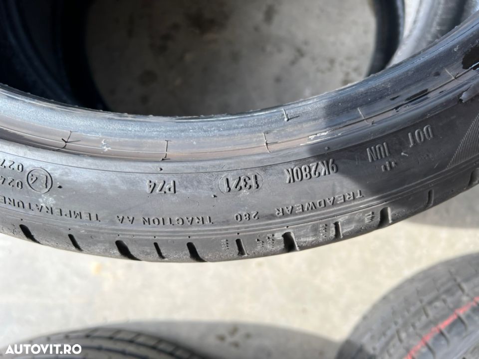 vând 4 anvelope 235/35/20 Pirelli de vară ca noi - 7