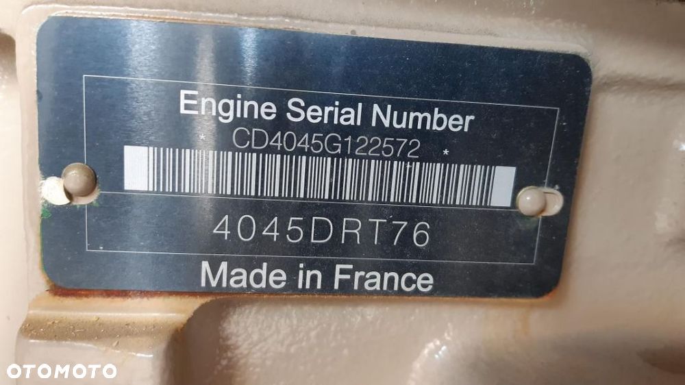 Silnik John Deere 4045DRT76 moc 75 KM, poj. 4,5 l - 6