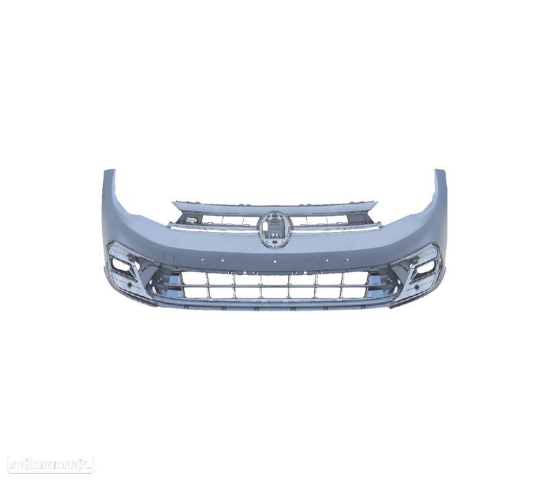 PARA-CHOQUES FRONTAL VOLKSWAGEN POLO 22- LOOK R LINE - 2