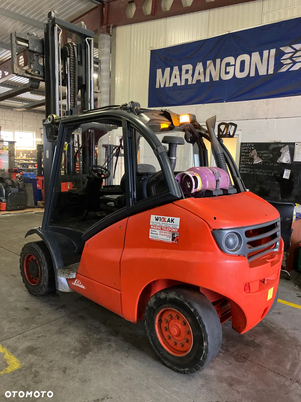 Linde [2014] WÓZEK WIDŁOWY LINDE H50T/600 GAZ 5t kontner