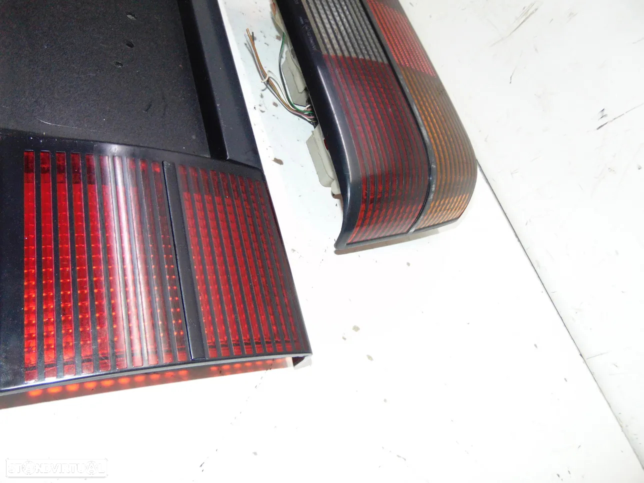 Opel Ascona farolins/Placa central - 8