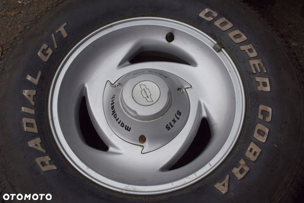 Koła Chevrolet Blazer Marrakesch 255/70 R15 15'' 5x120,65 - 5