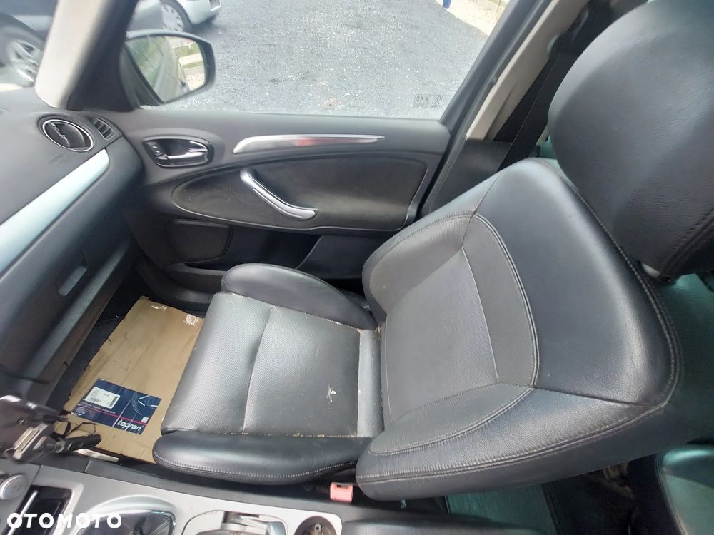 FORD S-MAX FOTEL LEWY KIEROWCY PRAWY PASAŻERA PRZEDNI PRZÓD SKÓRA nr. 11/7 - 3