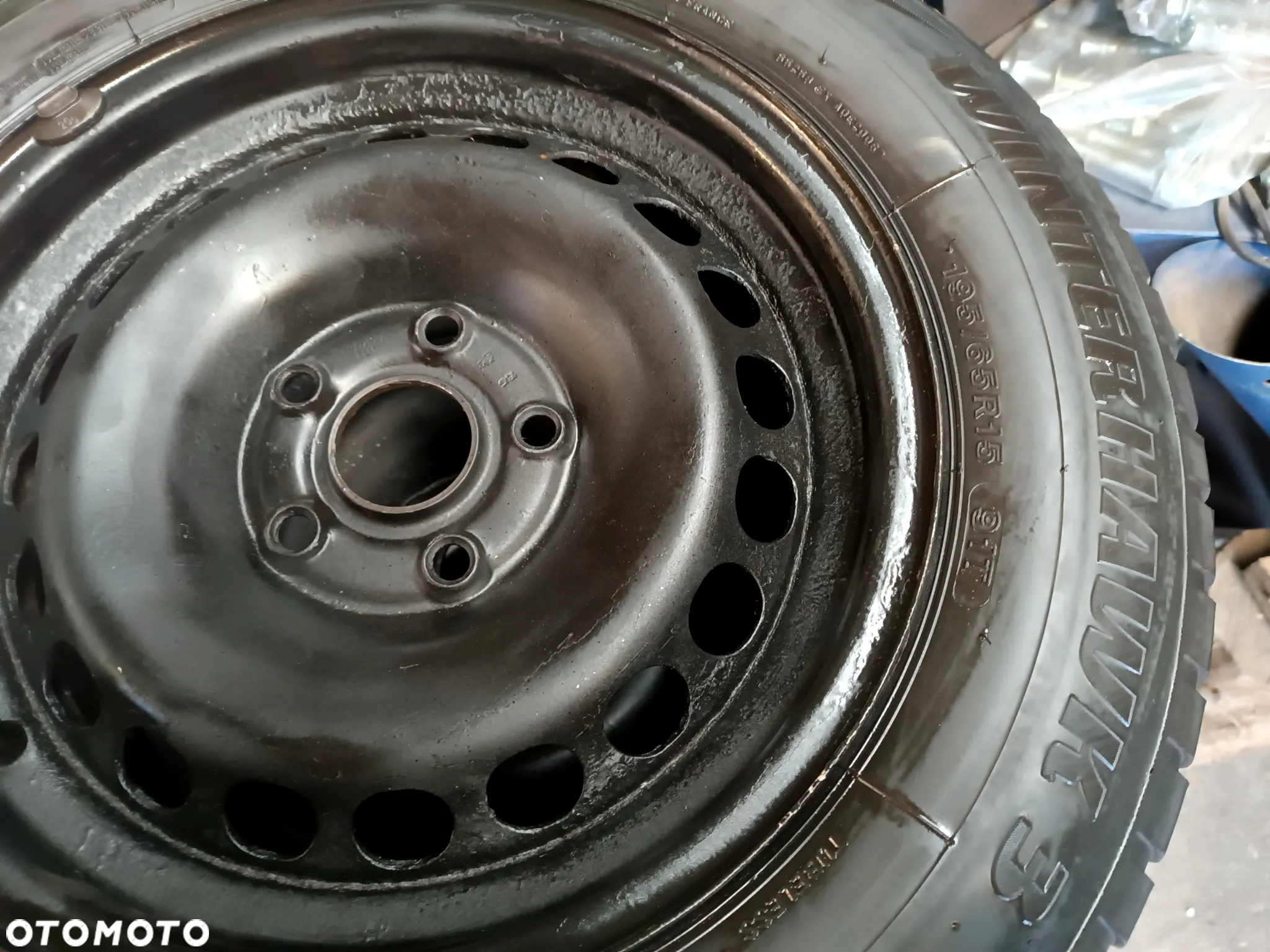 5x112 Felgi stalowe Stal 15 Koła Zimowe Zima VW PASSAT B5 GOLF 5 6 V VI CADDY JETTA TOURAN SEAT LEON TOLEDO ALTEA SKODA OCTAVIA II III 2 3 AUDI A4 B5 B6 A6 C5 Legnica ALU-RAD 195/65 5mm - 4