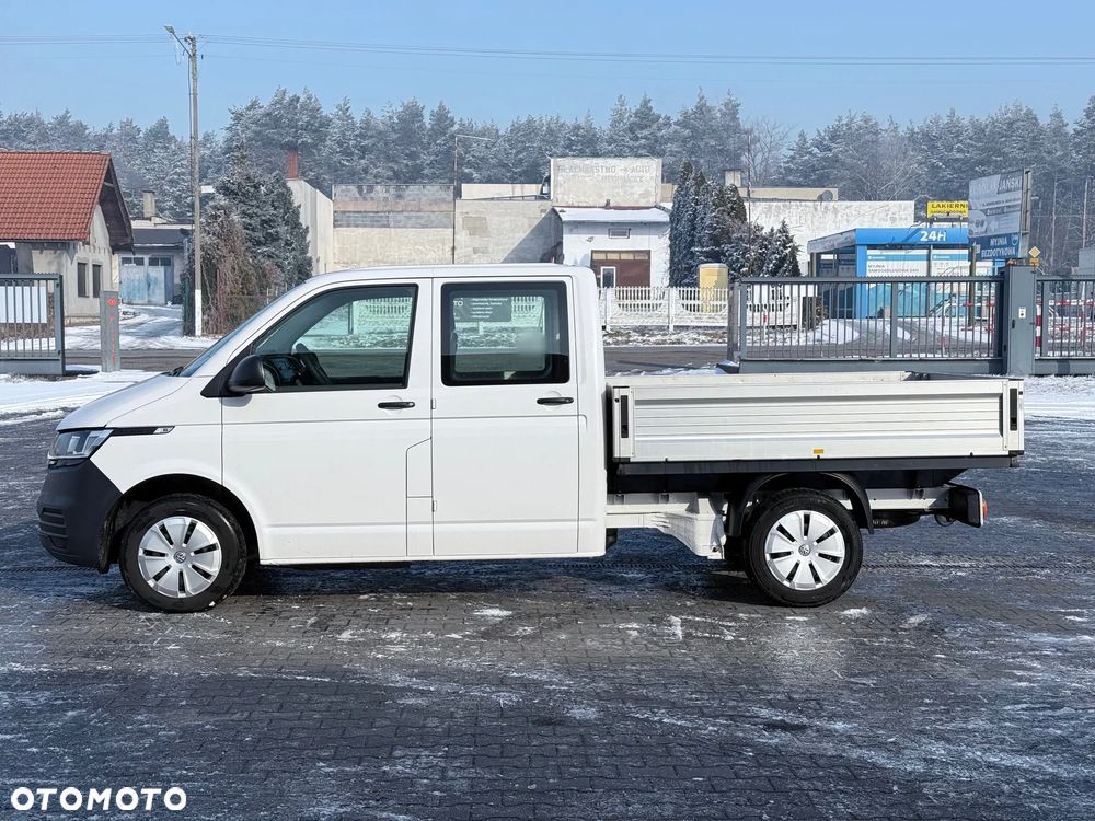Volkswagen Transporter T6 Doka Brygadówka 6-miejsc Skrzynia Salon PL, Jeden Właściciel - 2