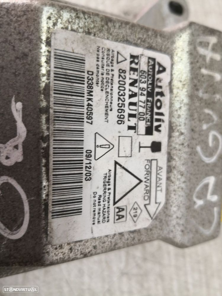 Centralina De Airbags Renault Laguna Ii (Bg0/1_) - 4