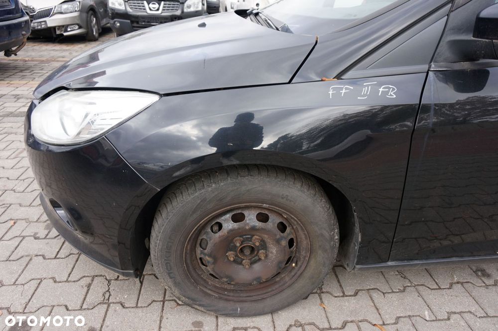 MASKA ZDERZAK BŁOTNIKI LAMPY FOCUS III MK3 FB  FORD 2010-2014 CZARNY PANTHER PRZÓD KOMPLETNY - 15
