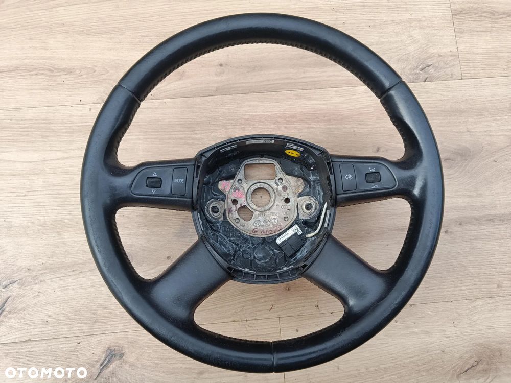 AUDI A6 C6 A8 D3 LIFT Q7 KIEROWNICA CZARNA SOUL 4F0419091AH - 1