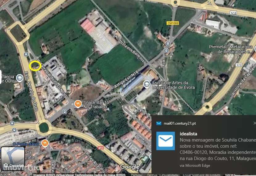 Terreno Urbano em Évora - Oportunidade Única por 110.000€ - Grande imagem: 4/9