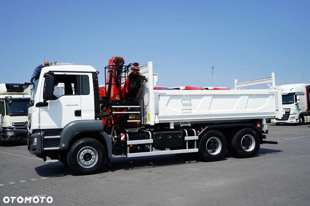 MAN / TGS / 33.420 / E 6 / WYWROTKA + HDS / FASSI F 175 / 6 X 4 / HYDROBURTA - 33