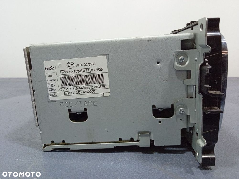 FORD TRANSIT CONNECT MK1 RADIO CD FABRYCZNE AT1T-18C815-AA - 6