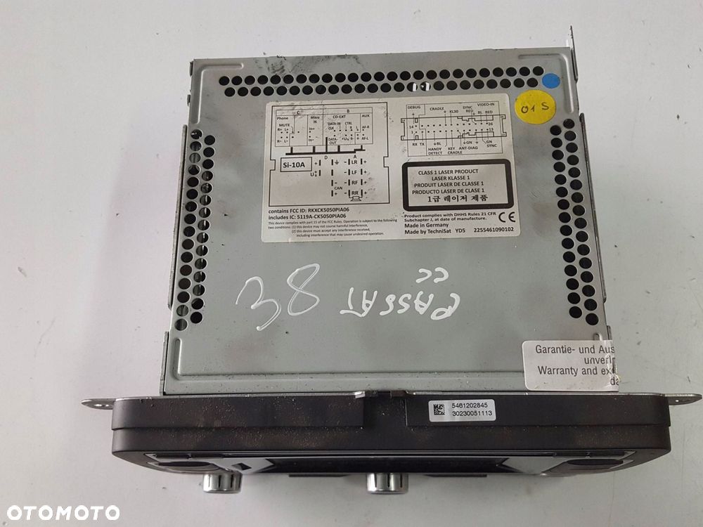 VW PASSAT CC 08-12r RADIO NAWIGACJA 3C0035279H - 2